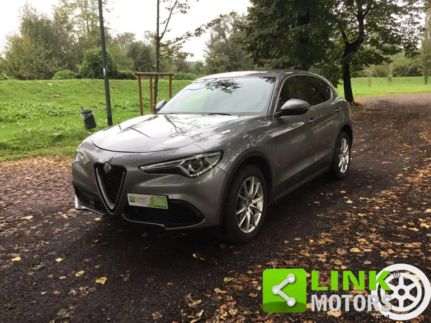 Alfa Romeo Stelvio 2.0 Turbo 280 CV AT8 Q4 Super Grigio - 1