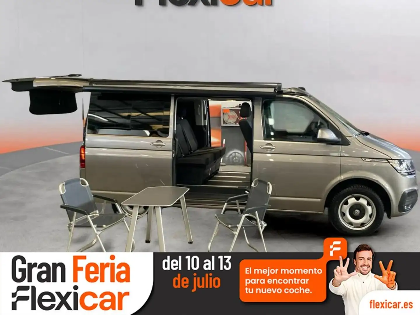 Volkswagen T3 California Beach Camper TDI 110KW (150CV) BMT Gris - 1