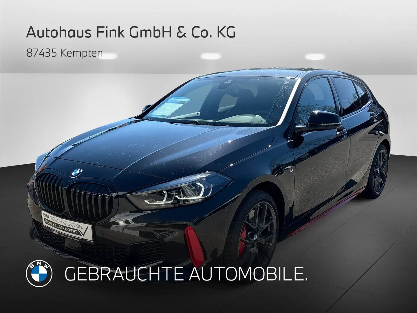 BMW 128 ti Sportpaket HK HiFi DAB LED WLAN Klimaaut. Schwarz - 1