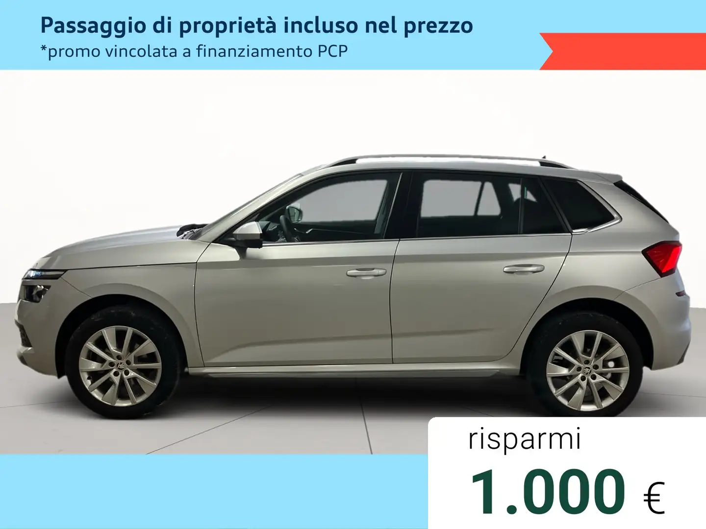 Skoda Kamiq 1.5 TSI Style 150 CV DSG Argento - 2