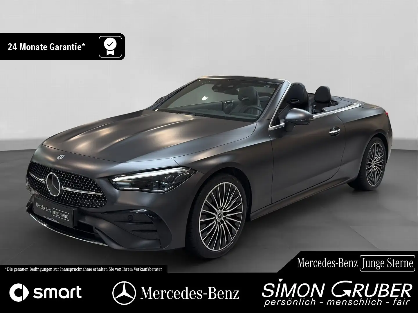 Mercedes-Benz CLE 300 4M Cabrio AMG Magno Nappa Fahrass AHK Grau - 1