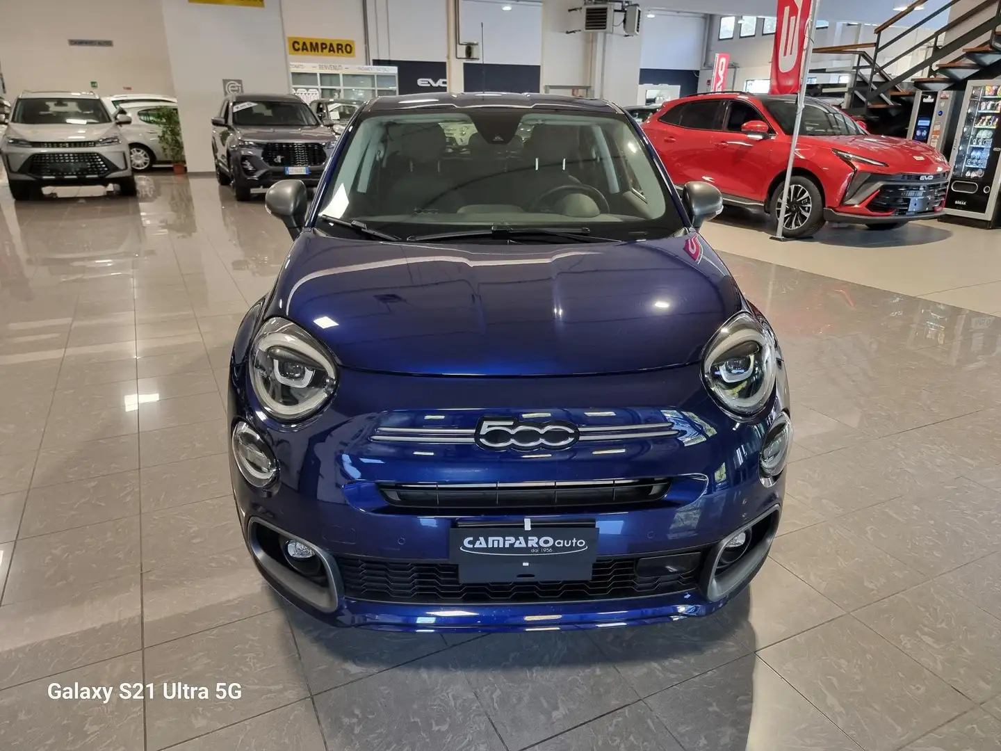 Fiat 500X 1.5 hybrid Sport 130c dct OK NEOPATENTATI KM 11000 Bleu - 2