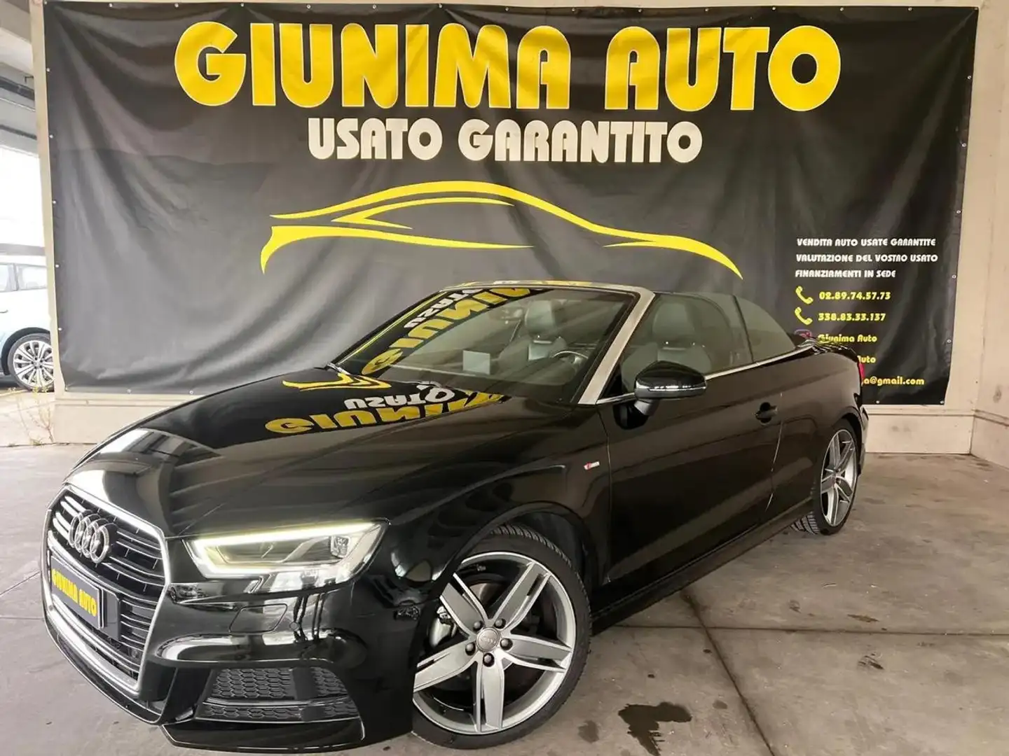 Audi A3 Cabrio 1.4 tfsi Sport 116cv s-tronic Noir - 1