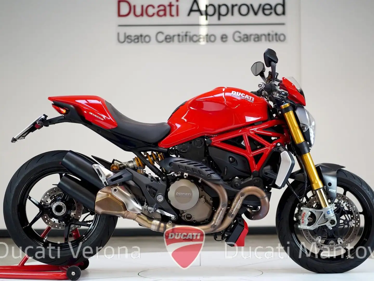 Ducati Monster 1200 Monster 1200 S solo 21.463 km Rosso - 1