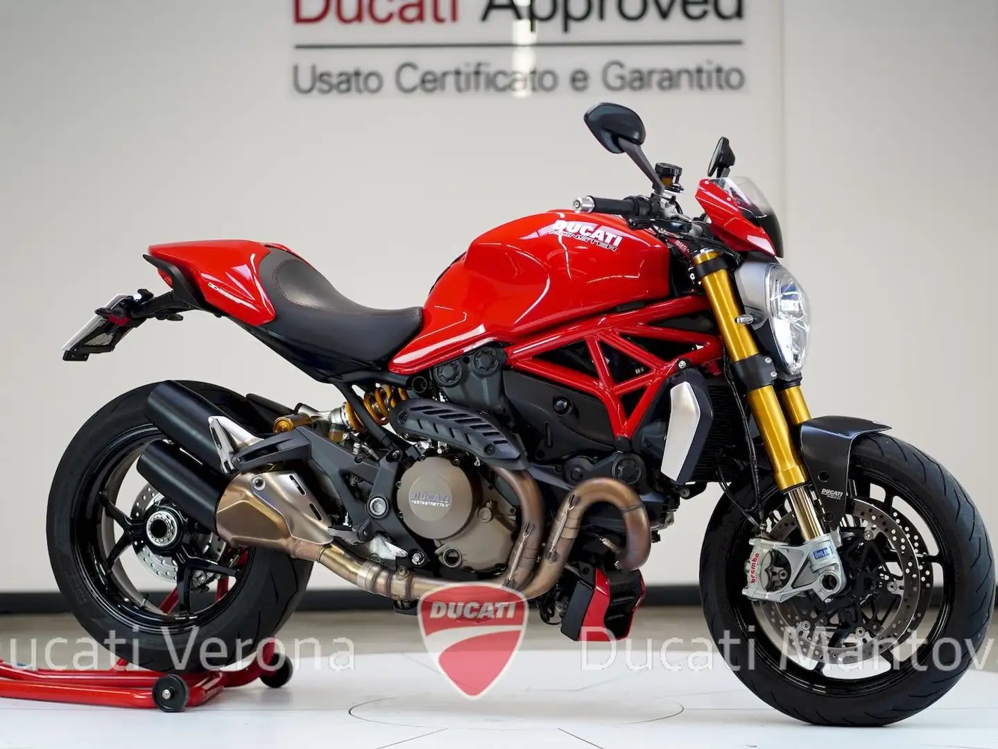 Ducati Monster 1200 Monster 1200 S solo 21.463 km Rosso - 2