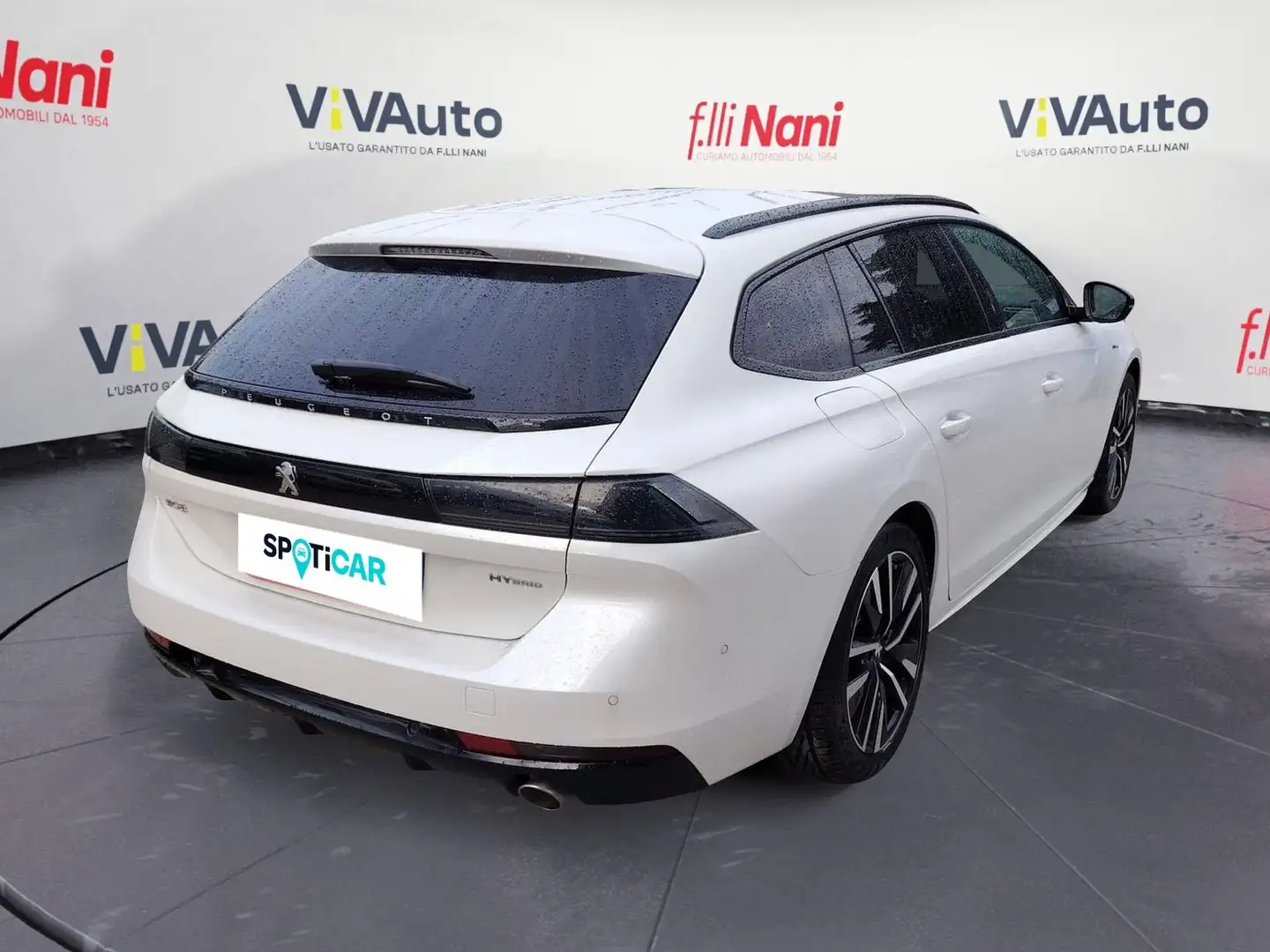 Peugeot 508 508 Plug-in Hybrid 225 e-EAT8 SW GT Line Blanc - 2