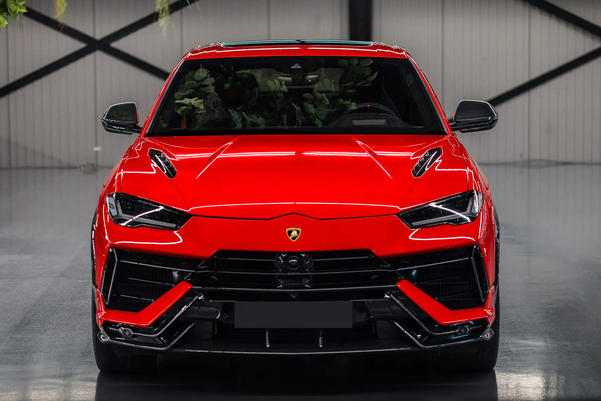 람보르기니 우루스 4.0 V8 Biturbo Plug-in Hybrid 2025 빨강 사진 4
