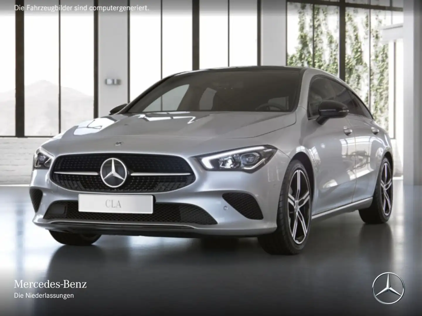 Mercedes-Benz CLA 200 d PROGRESSIVE+NIGHT+PANO+AHK+LED+KAMERA+8G Stříbrná - 2