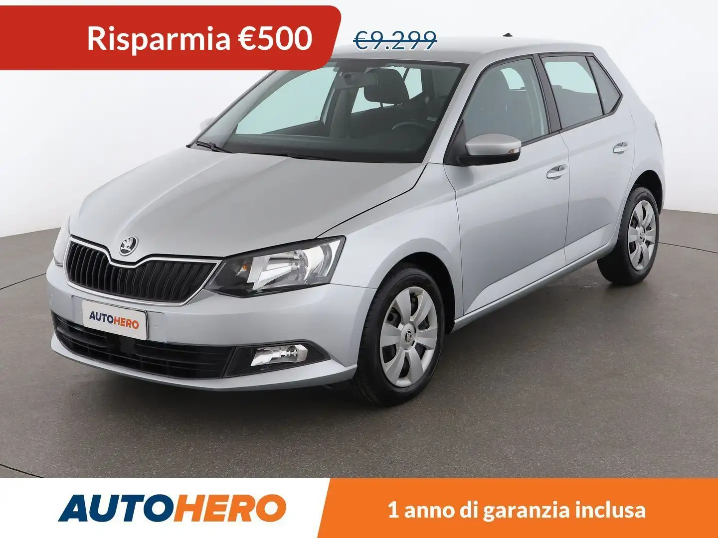 Skoda Fabia 1.4 TDI Ambition 90 CV Argento - 1