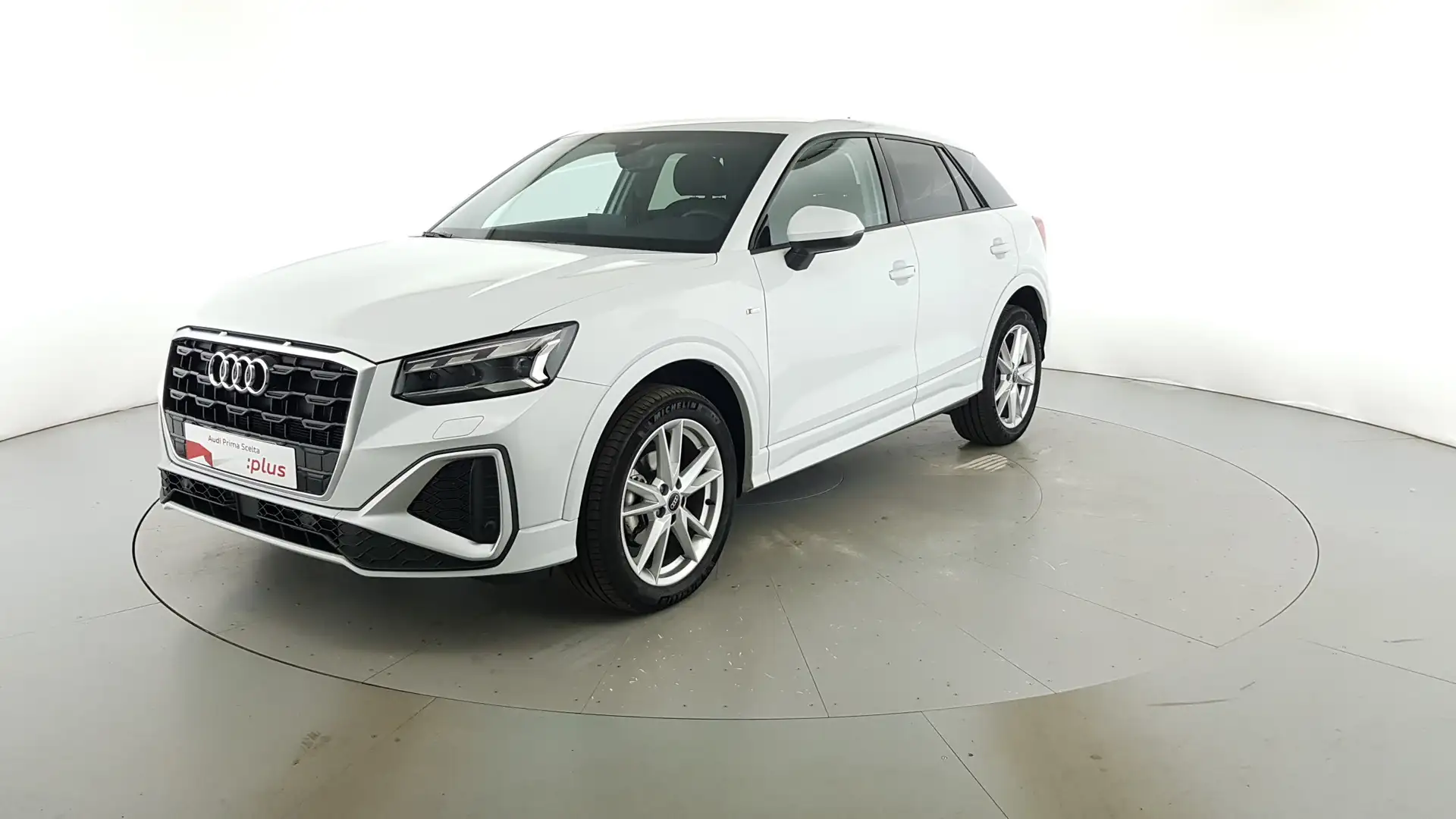 Audi Q2 30 2.0 tdi S line edition s-tronic Blanc - 1