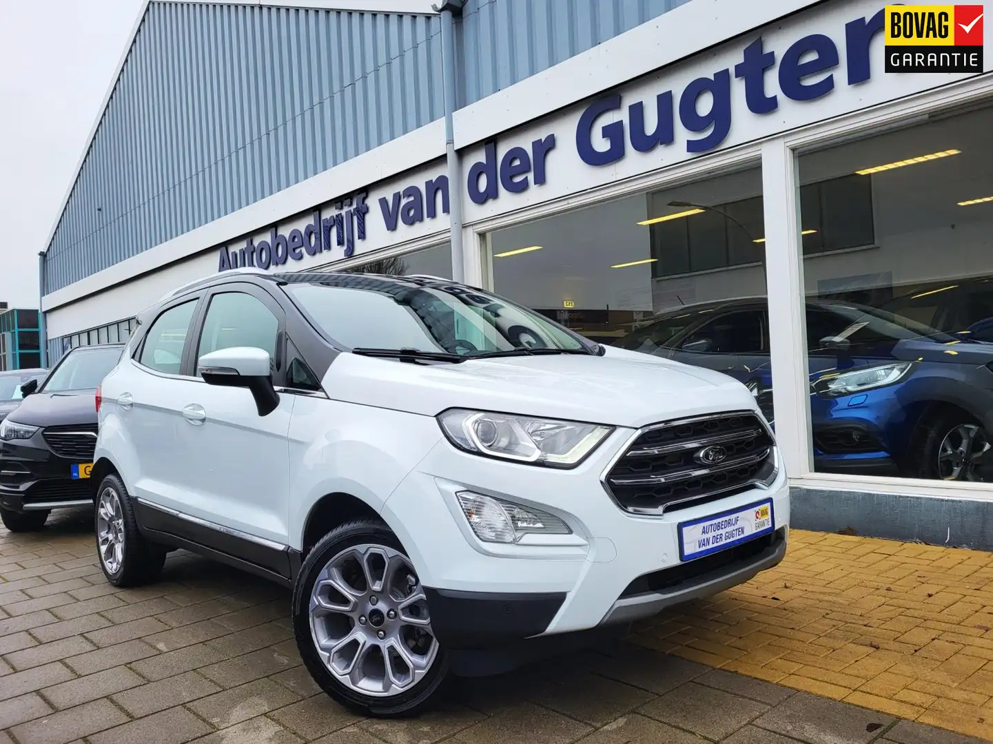 Ford EcoSport 1.0 EcoBoost Titanium / Stoelverwarming / stuurver Wit - 1