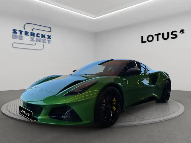 Lotus Emira TURBO SE RACING LINE - EOS GREEN - BLACK ALCANTARA