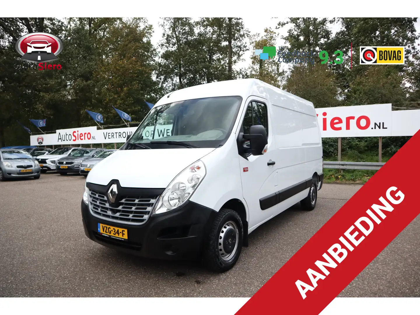 Renault Master T35 2.3 dCi L2H2 Camera, Cruise, Airco 130PK Wit - 1