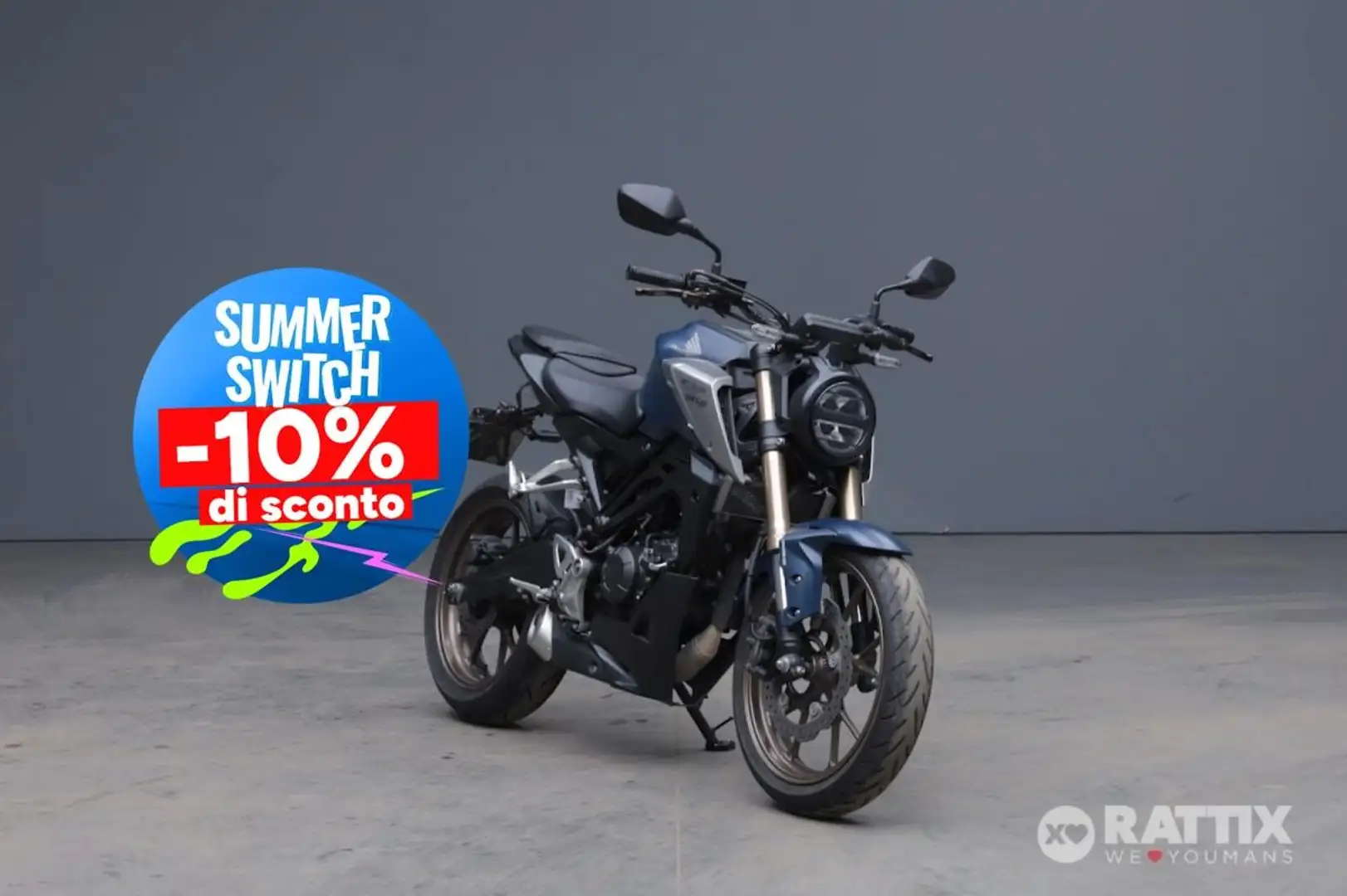 Honda CB 125 R Abs Albastru - 1