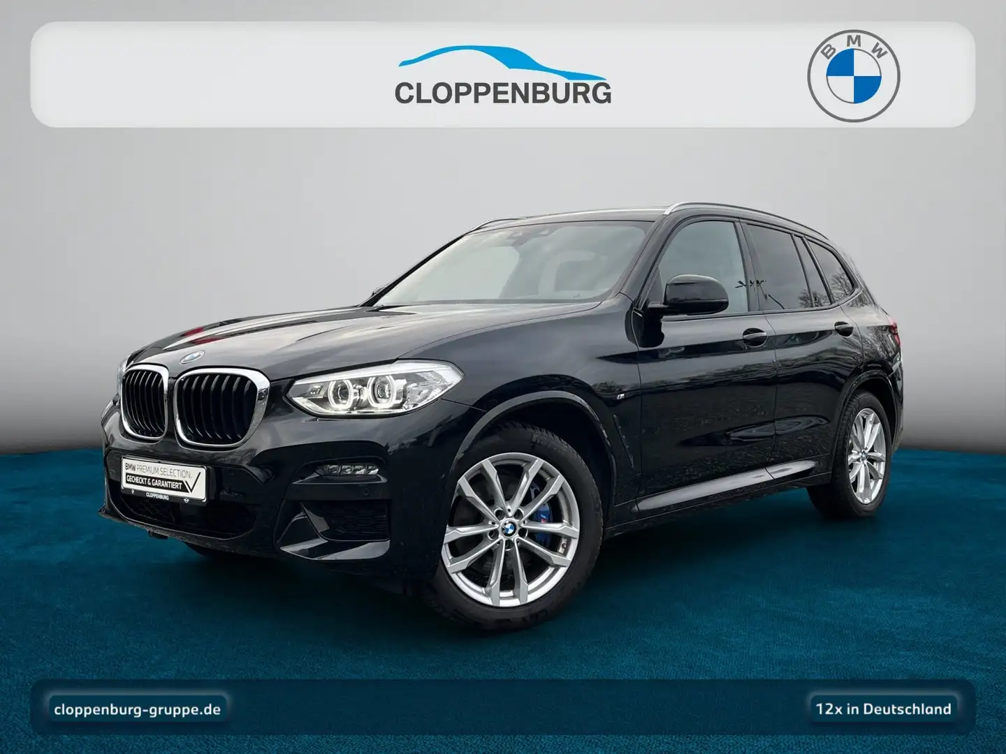 BMW X3 xDrive30d ZA Head-Up+AHK+StHz+Navi+ACC+SHZ+WR Schwarz - 1