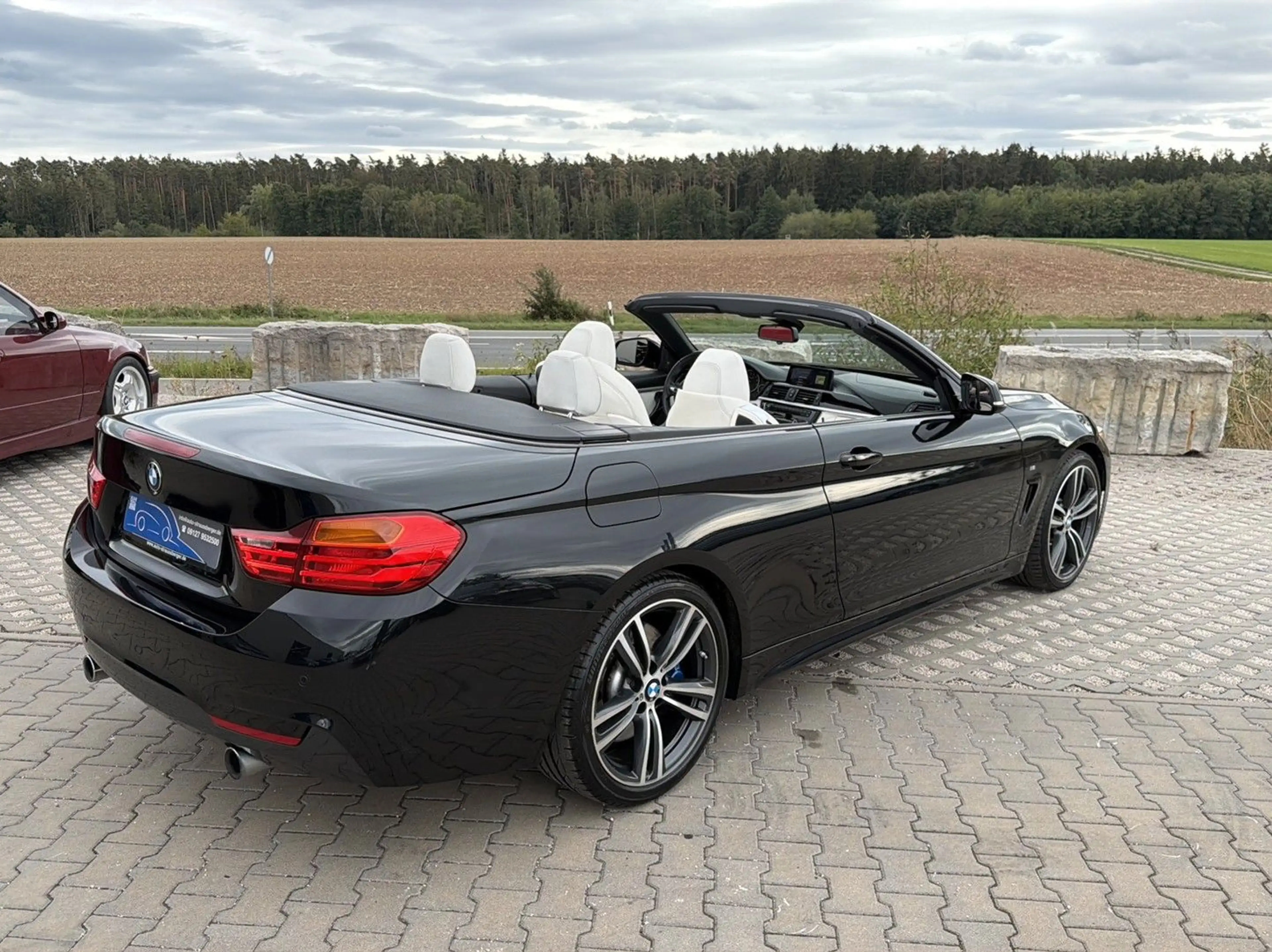 BMW 440 i Cabrio M-Sport LED H&K HUD RFK Individual — photo 9