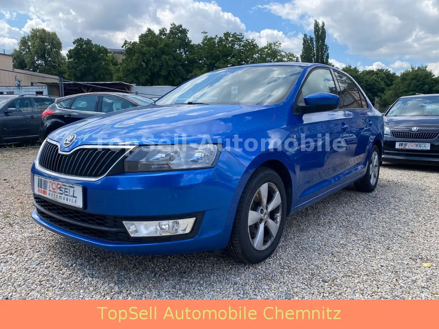Skoda Rapid/Spaceback 1.2 TSI 77kW Ambition Klimatronik SHZ Mavi - 1