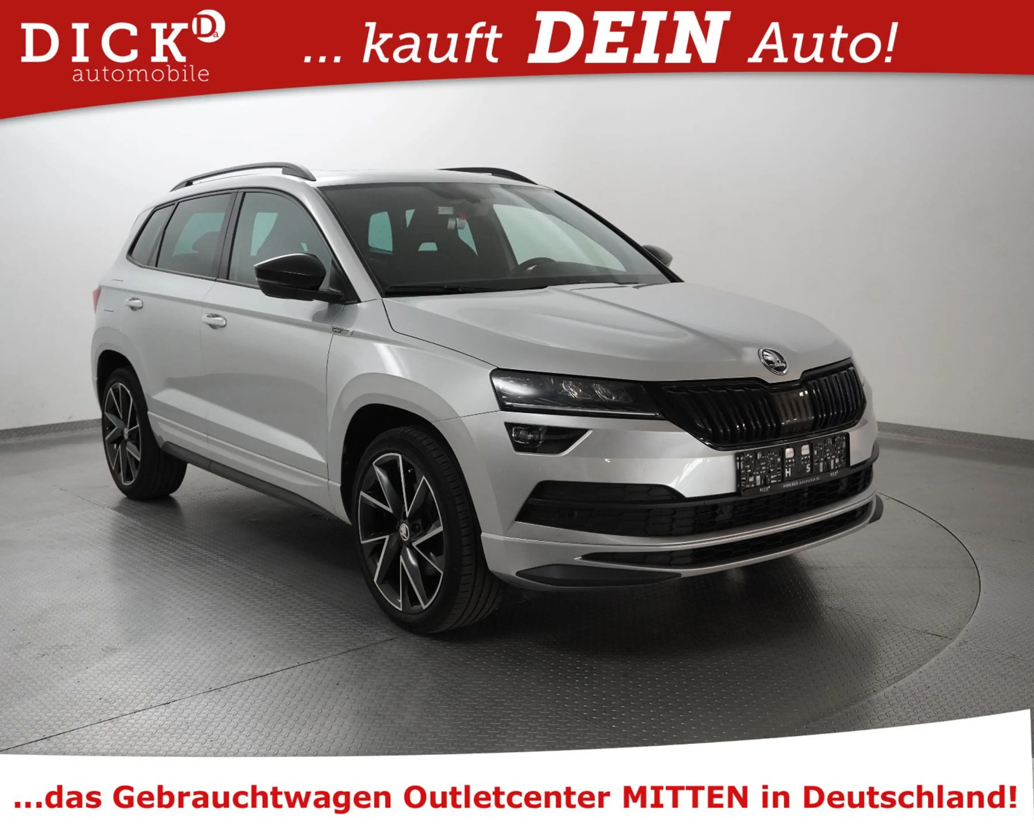 Skoda Karoq 2.0d DSG Sportline 4x4 PANO+LED+AHK+SHZ+19