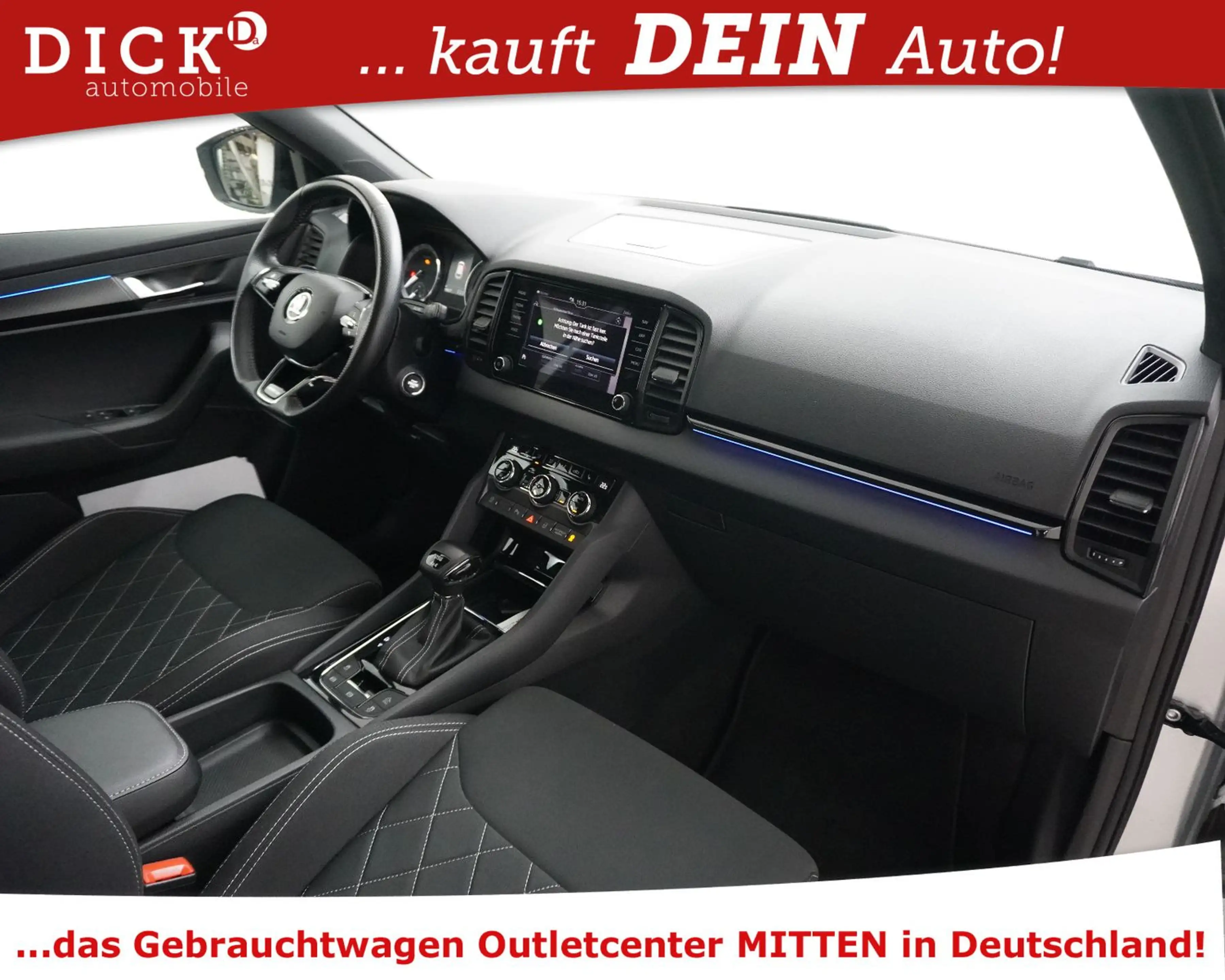 Skoda Karoq 2.0d DSG Sportline 4x4 PANO+LED+AHK+SHZ+19 — photo 12