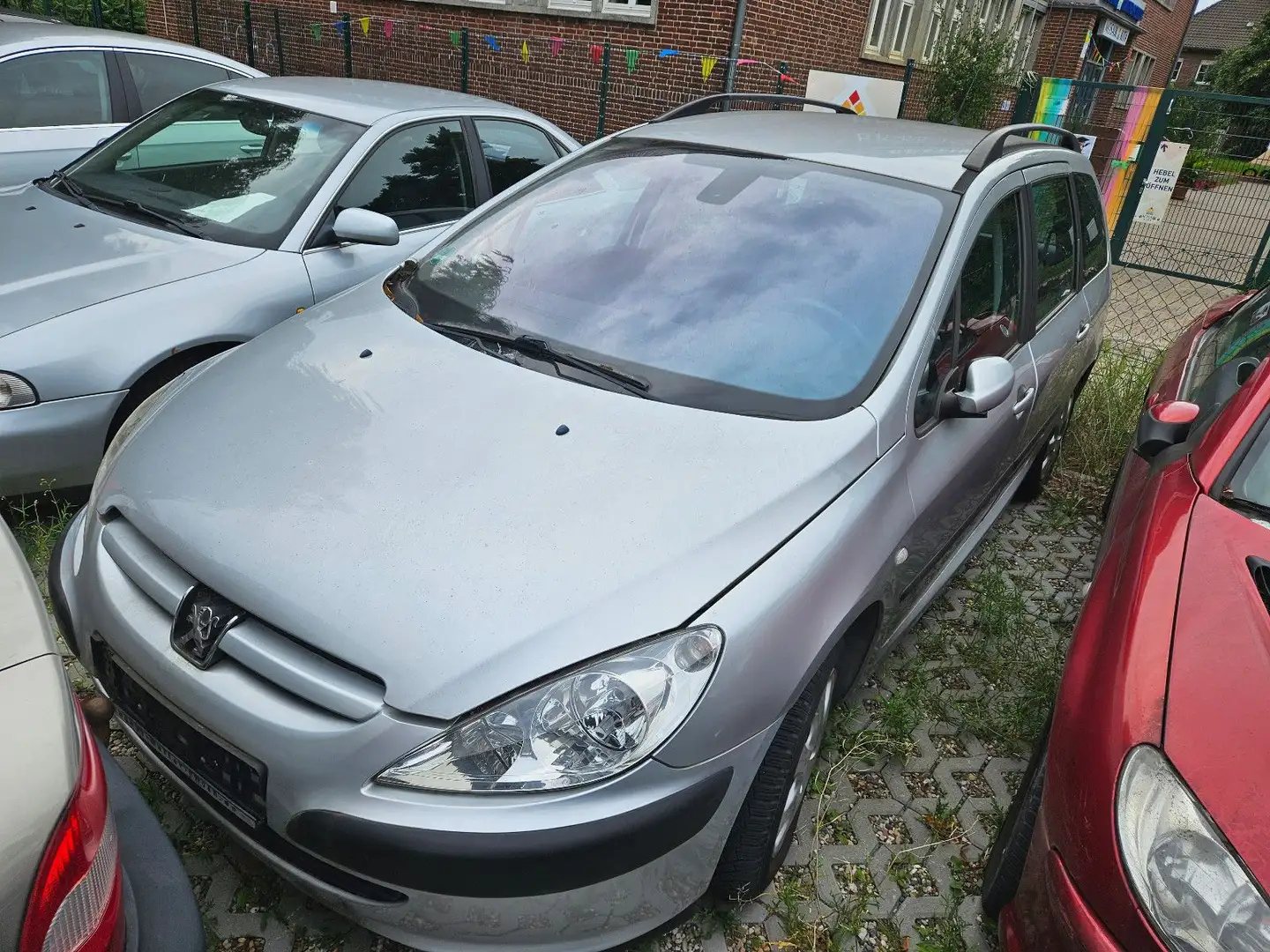 Peugeot 307 Break/ SW Panoramadach Grau - 2