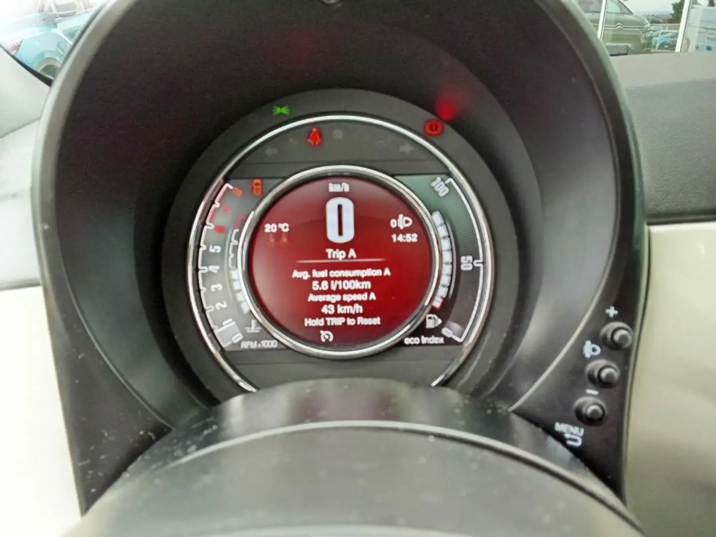 Fiat 500 1.2i Dolcevita (EU6d-TEMP) Wit - 2