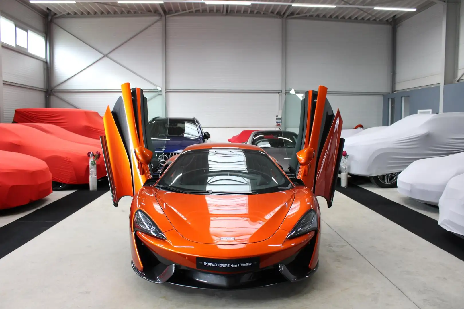 McLaren 570S 570 S Spider Lift/Bowers&Wilkins/Kamera/Vollleder Portocaliu - 2