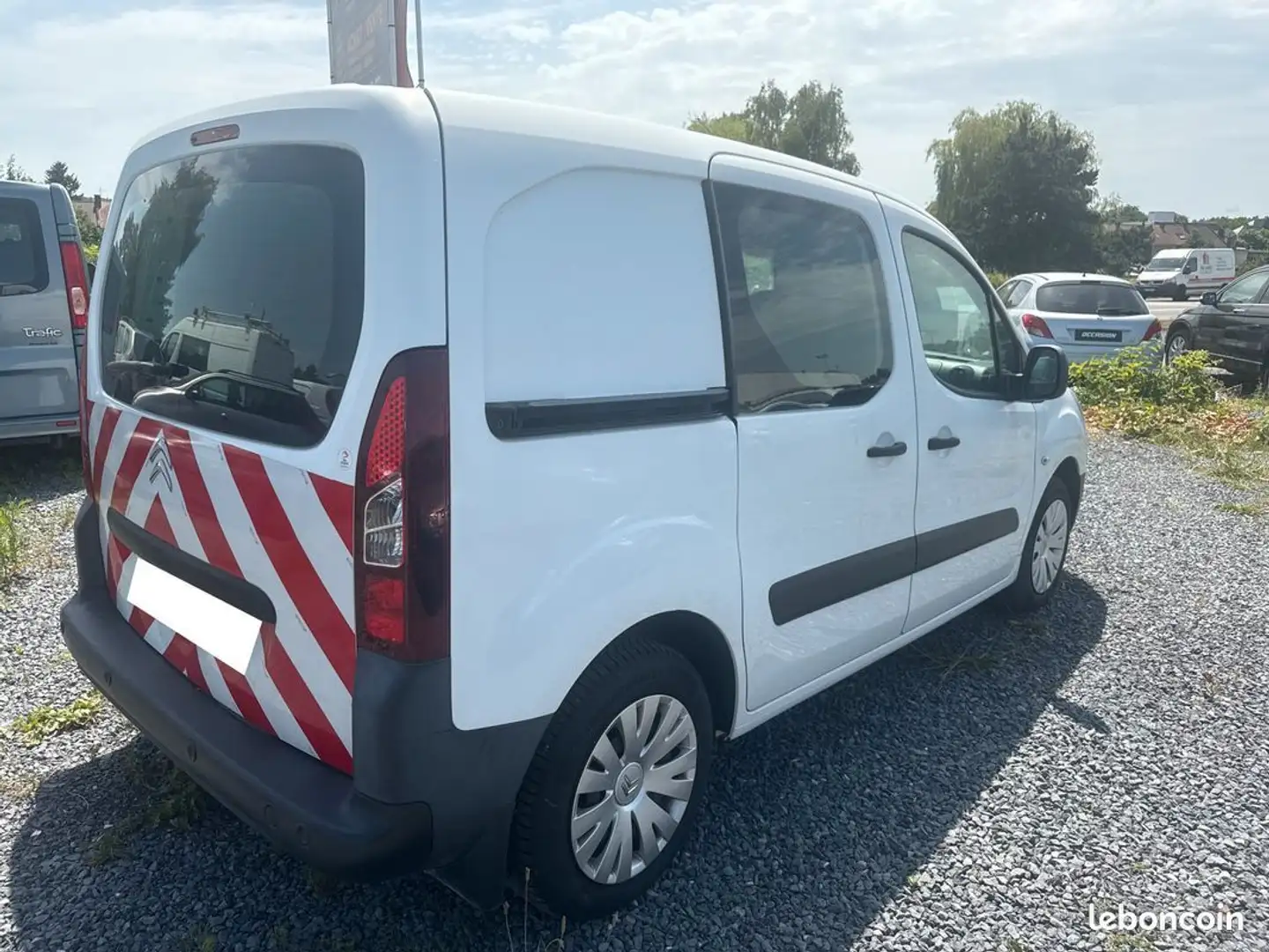 Citroen Berlingo 1.6 Hdi 90cv 3places Clim-Règulateur-Radar-de 2015 Blanc - 2