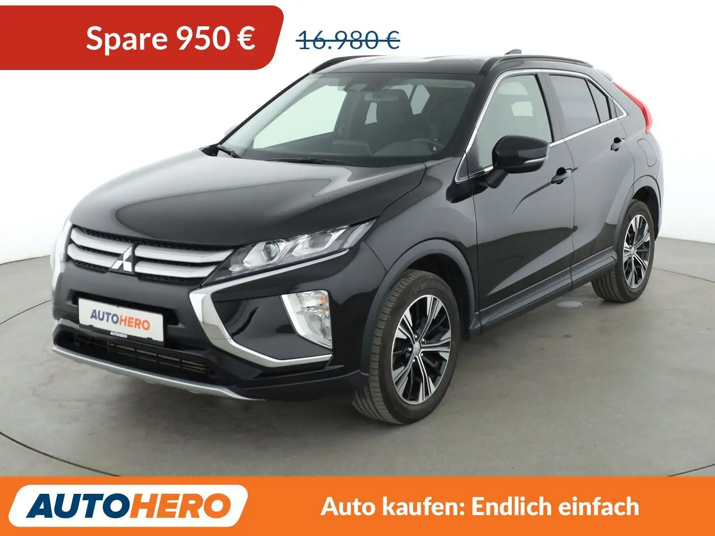 Mitsubishi Eclipse Cross 1.5 T-MIVEC Diamant Edition+ 2WD*LED*TEMPO*CAM*PDC Schwarz - 1