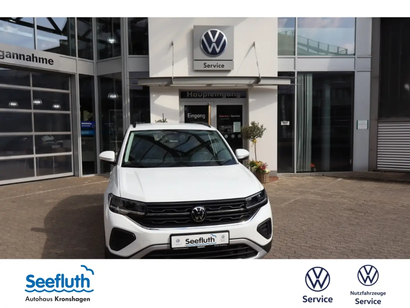 Volkswagen T-Cross 1.0 TSI Life RFK Keyless App-Connect Blanc - 1
