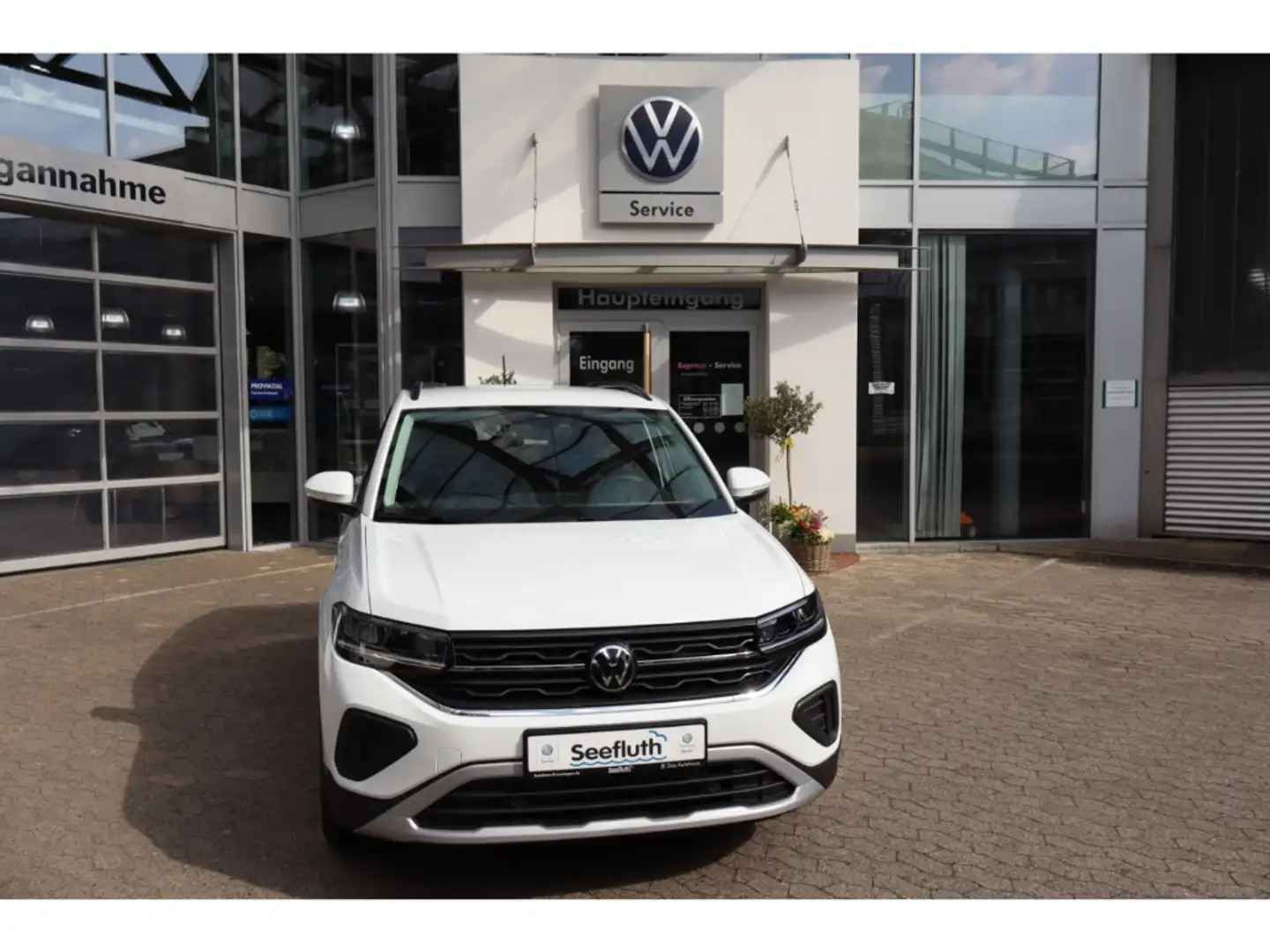 Volkswagen T-Cross 1.0 TSI Life RFK Keyless App-Connect Blanc - 2