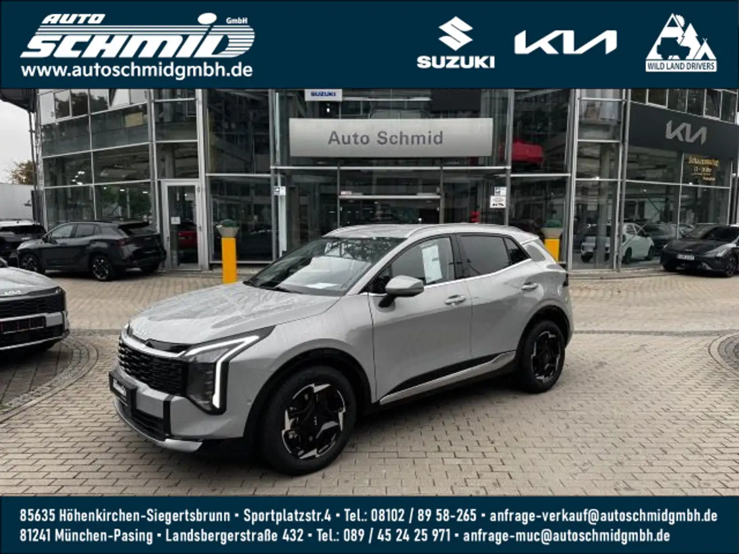 Kia Sportage SPORTAGE 1.6T AUTOMATIK VISION KOMFORT Grijs - 1