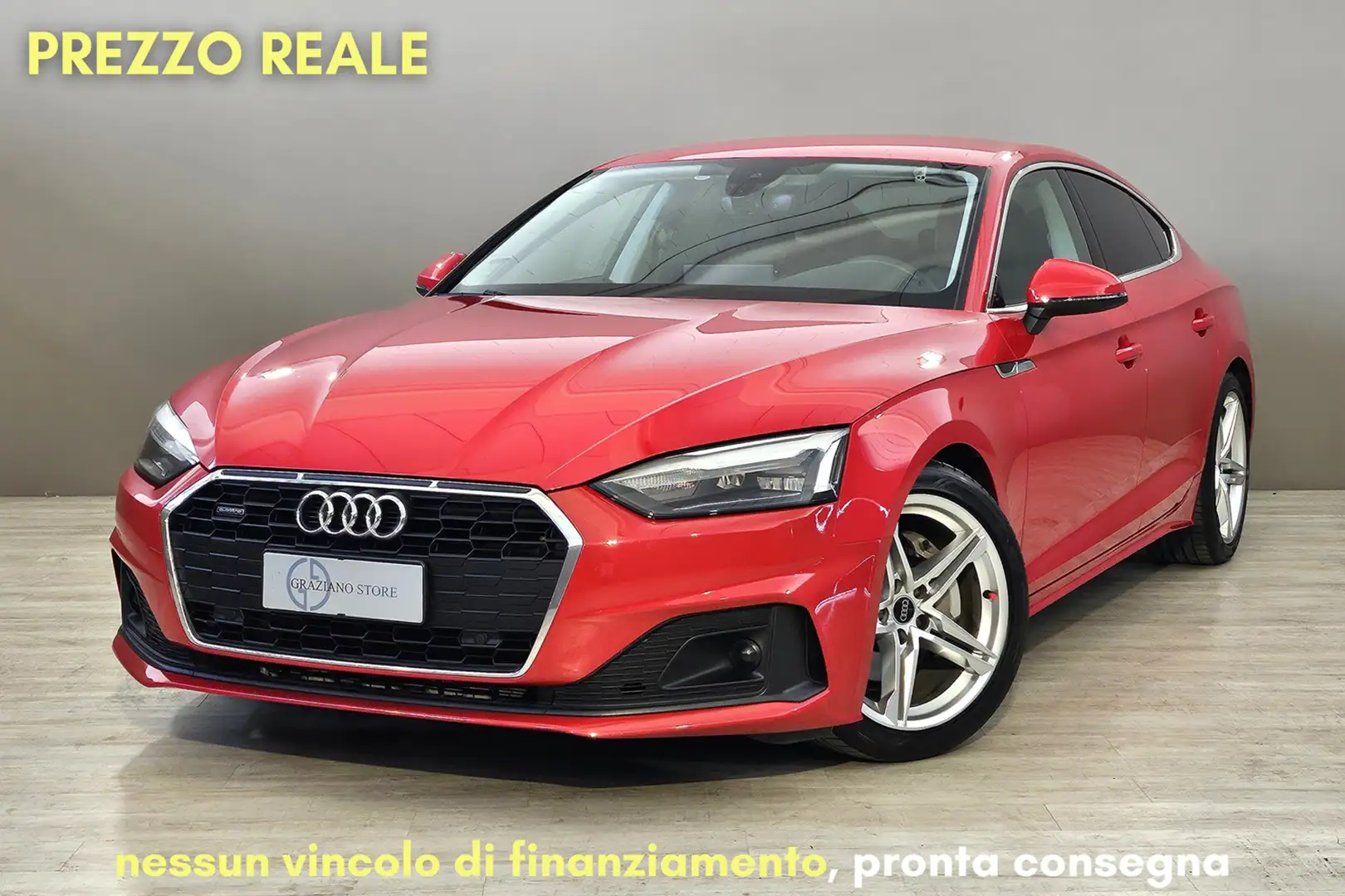 Audi A5 40 TDI MHEV quattro S tronic Business Rood - 1