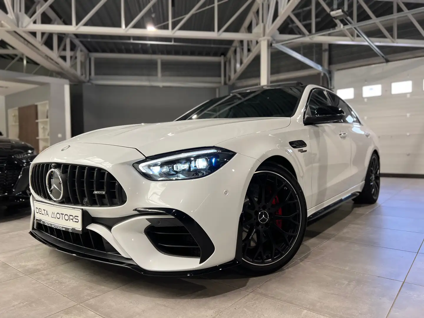 Mercedes-Benz C 63 AMG S E Performance * Pano * Burmeister * 360 * FULL Biały - 2