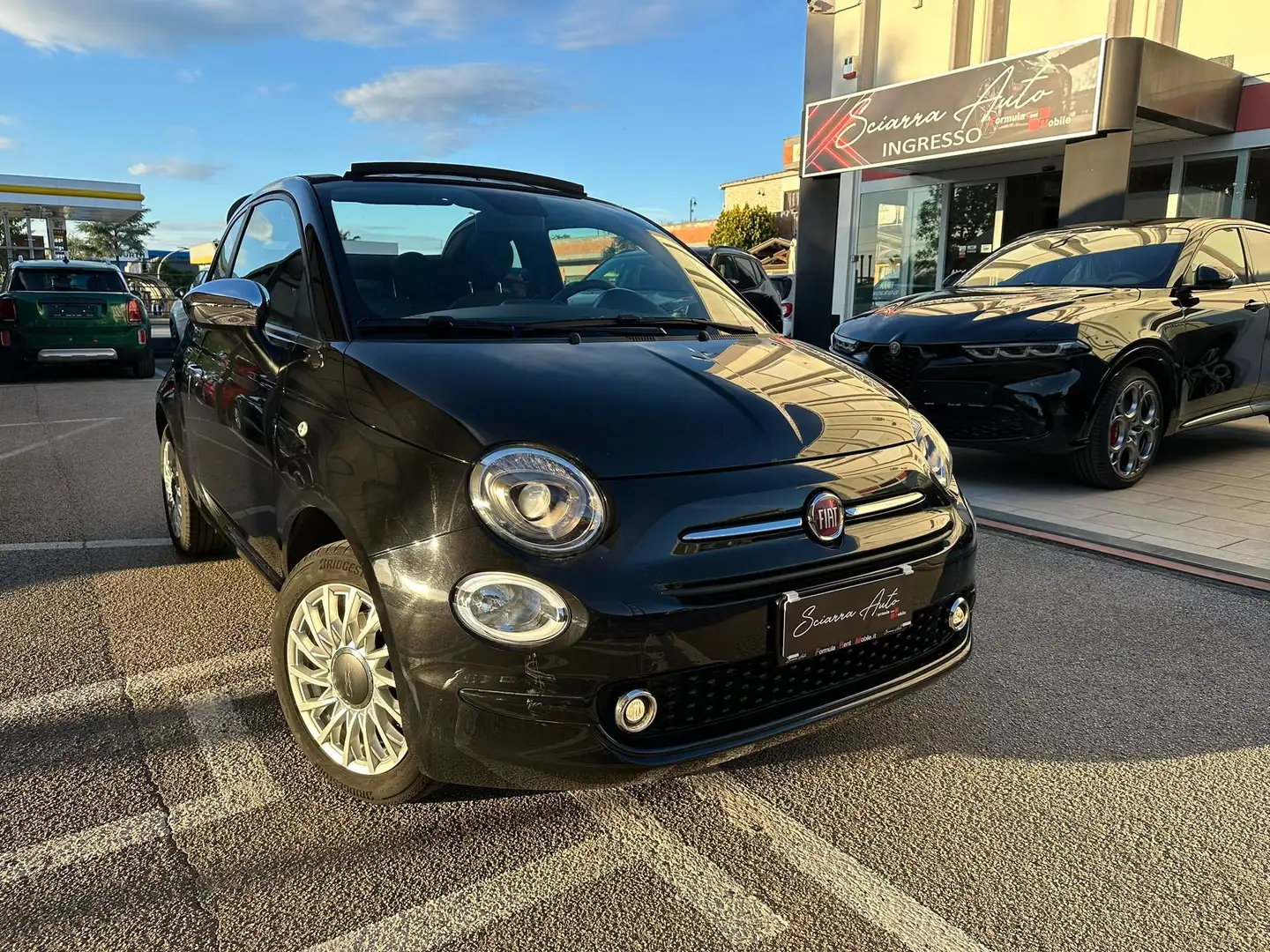 Fiat 500C 1.0 hybrid Dolcevita Edition 70cv cabrio Nero - 1