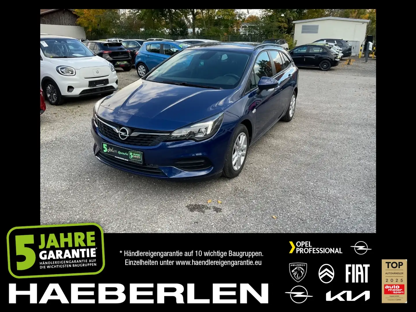 Opel Astra K Sports Tourer 1.5 D Edition LED+SHZ+Kam. Blauw - 1