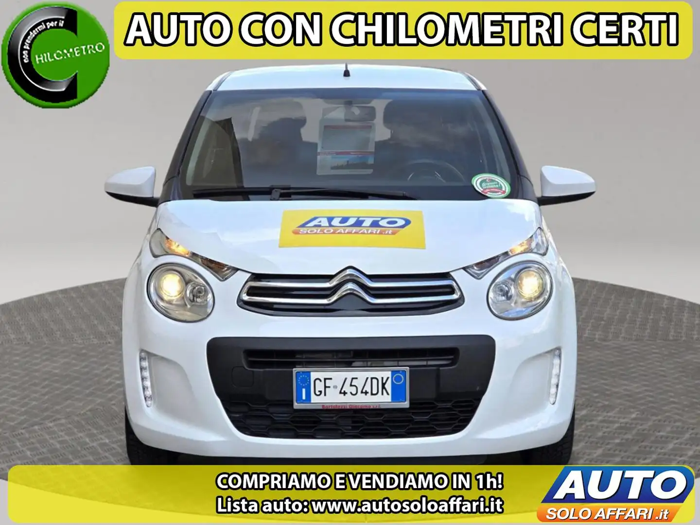 Citroen C1 VTi 72 5P 56.000KM 2021 EURO6D NEOPATENTATI/RATE Blanc - 1