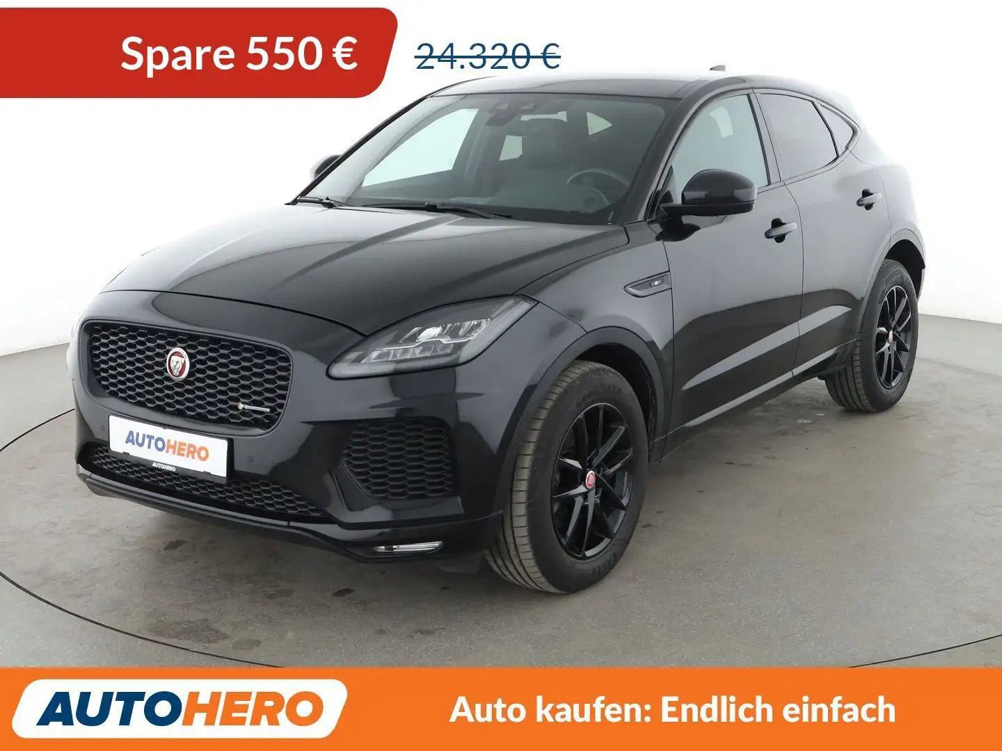Jaguar E-Pace D150 R-Dynamic S AWD Aut.*NAVI*LED*ACC*CAM*PDC Noir - 1