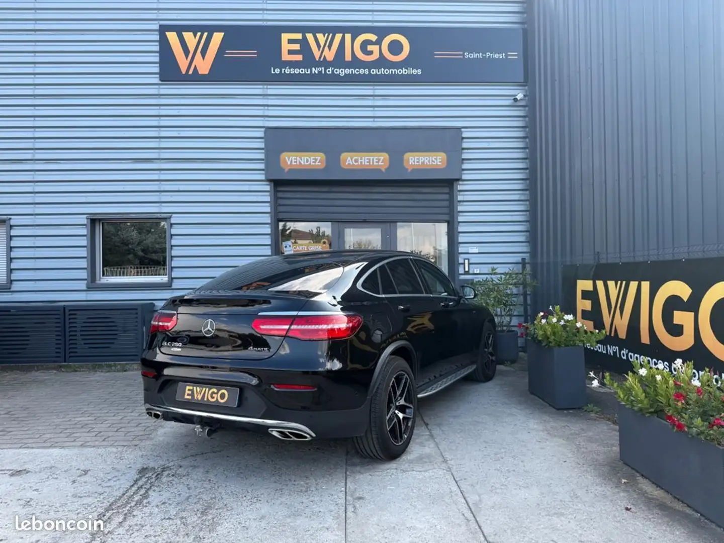 Mercedes-Benz GLC 250 classe coupe 2.0 250 210 sportline 4matic 9g-tronic bva Noir - 2