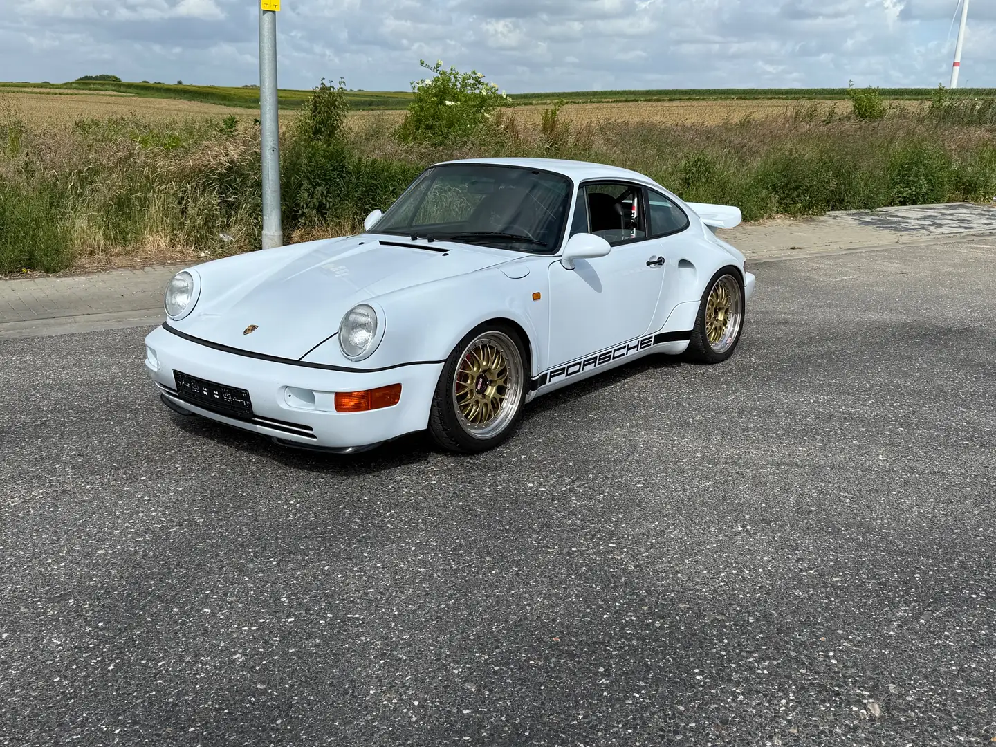 Porsche 911 993 Turbo / 964 Turbo RS White - 1