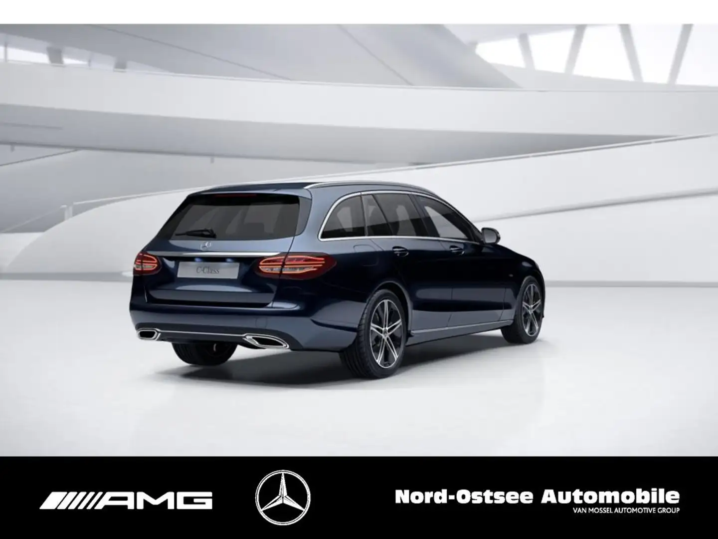 Mercedes-Benz C 300 de T AVANTGARDE LED KAMERA SHZ KEYLESS Blau - 2