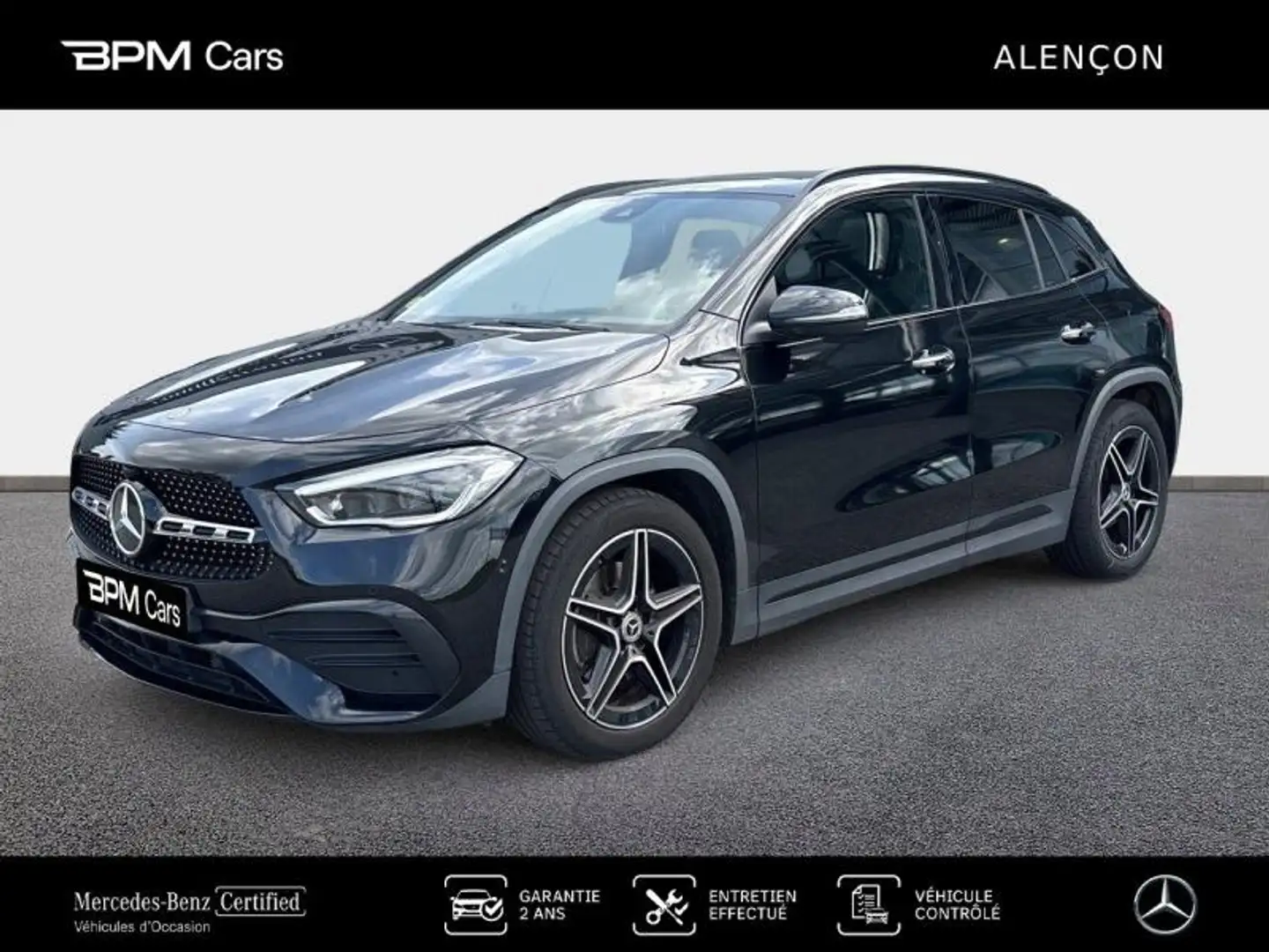 Mercedes-Benz GLA 200 200 d 150ch AMG Line 8G-DCT Noir - 1