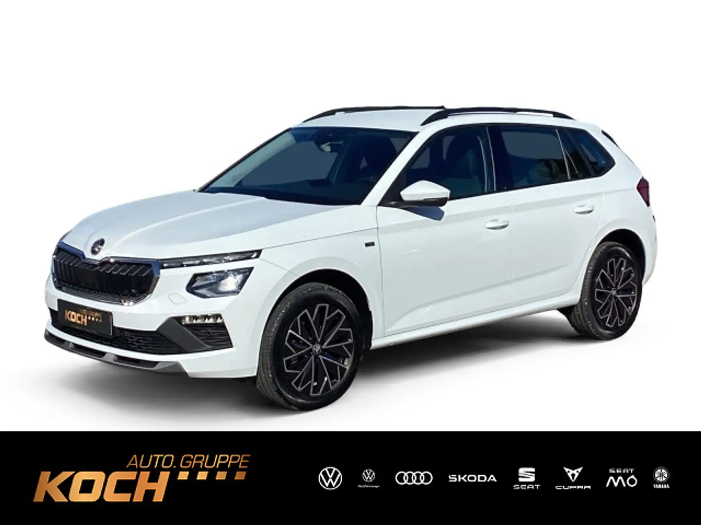 Skoda Kamiq Tour 1.5 TSI*NAVI*AHK*ACC*LED*RFK* Weiß - 1