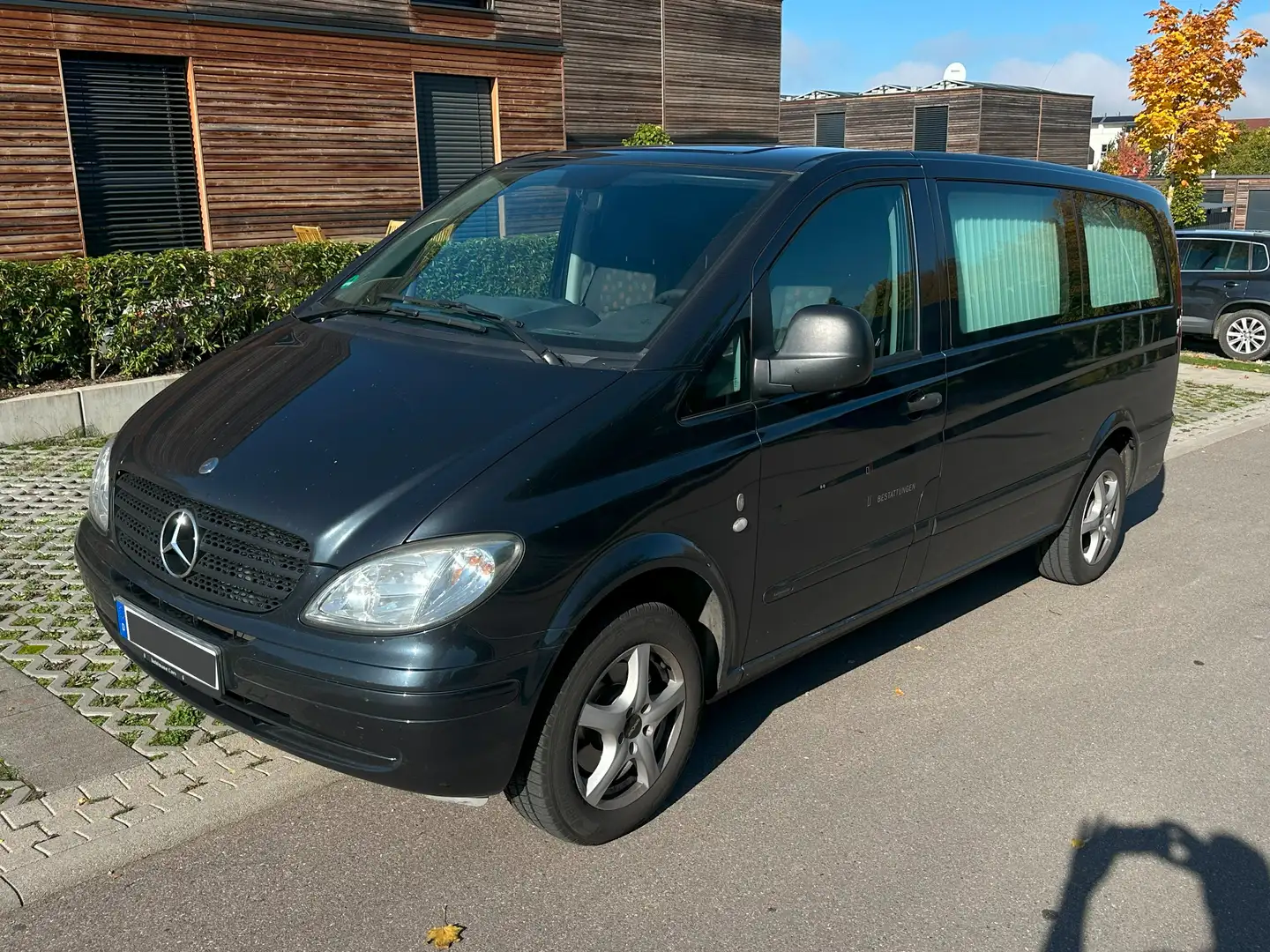 Mercedes-Benz Vito 111Kuhlmann Cars Bestattungswagen/Leichenwagen Noir - 1