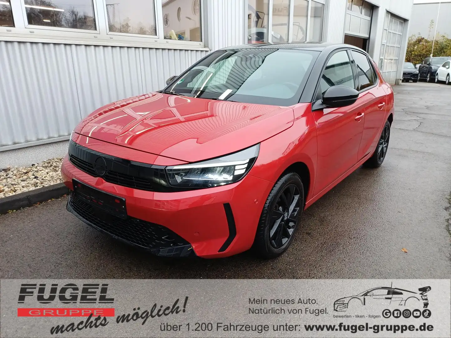 Opel Corsa F 1.2 DI Turbo GS  AT LED|NAVI|SHZ|180 Rouge - 1