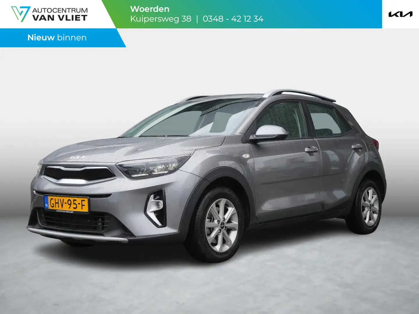 Kia Stonic 1.0 T-GDi MHEV DynamicLine | Cruise | Clima | Came Gris - 1