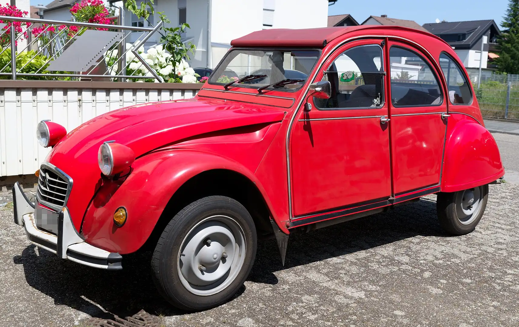 Citroen 2CV 2 CV 6 Club Rojo - 2