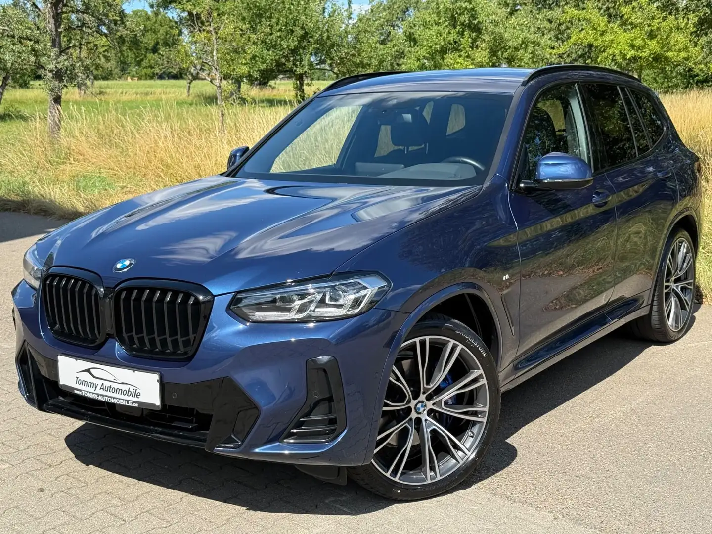 BMW X3 xDrive 30 d M Sport Standhzg Carbon AHK 21" Bleu - 1