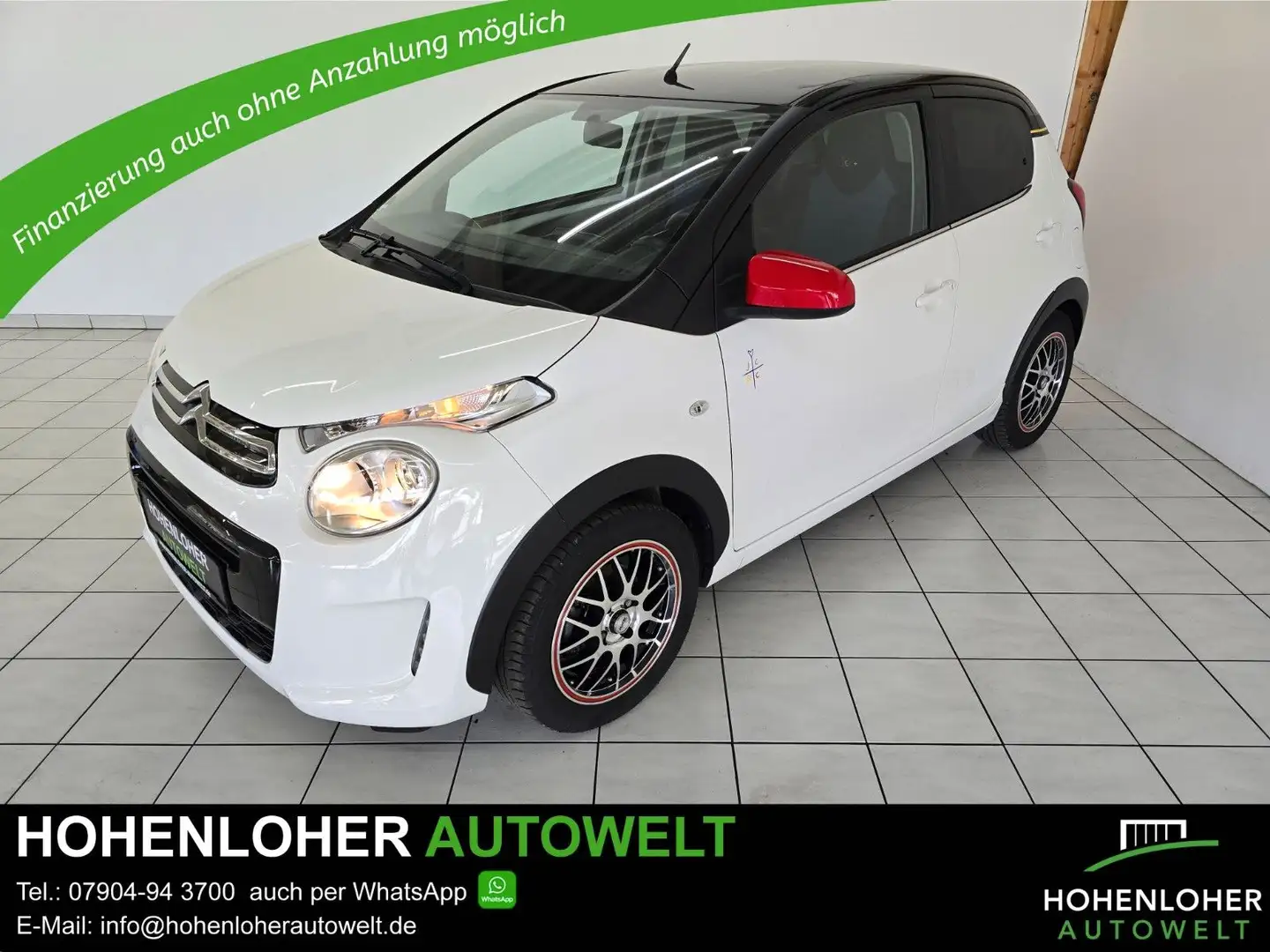Citroen C1 JCC+ *Kamera*Sitzheizung*Apple*Android* Blanc - 1