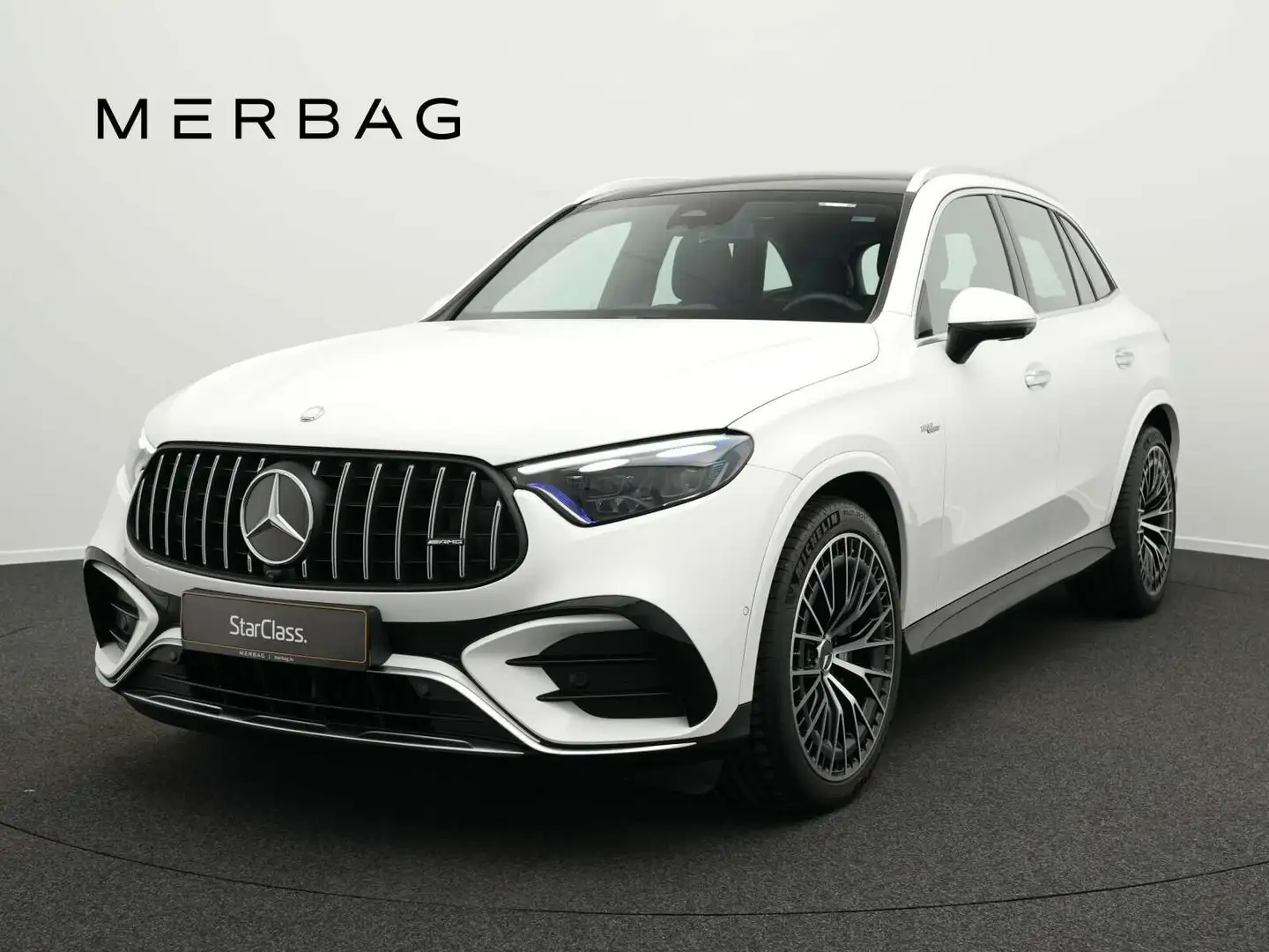 Mercedes-Benz GLC 43 AMG GLC 43 AMG 4M Digital+Pano+AHK+Burm Premium Navi Blanc - 1