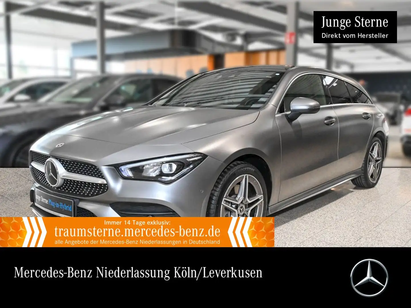 Mercedes-Benz CLA 250 e AMG+NIGHT+PANO+AHK+LED+BURMESTER+KAMERA Grau - 1